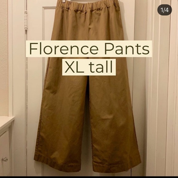 Elizabeth Suzann Pants - Elizabeth Suzann Florence - Cotton Canvas - XL